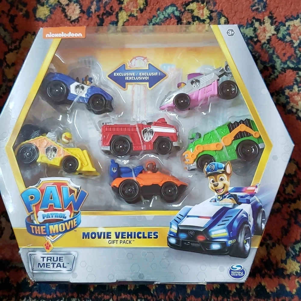 Paw Patrol The Movie Vehicles Gift 🎁 pack